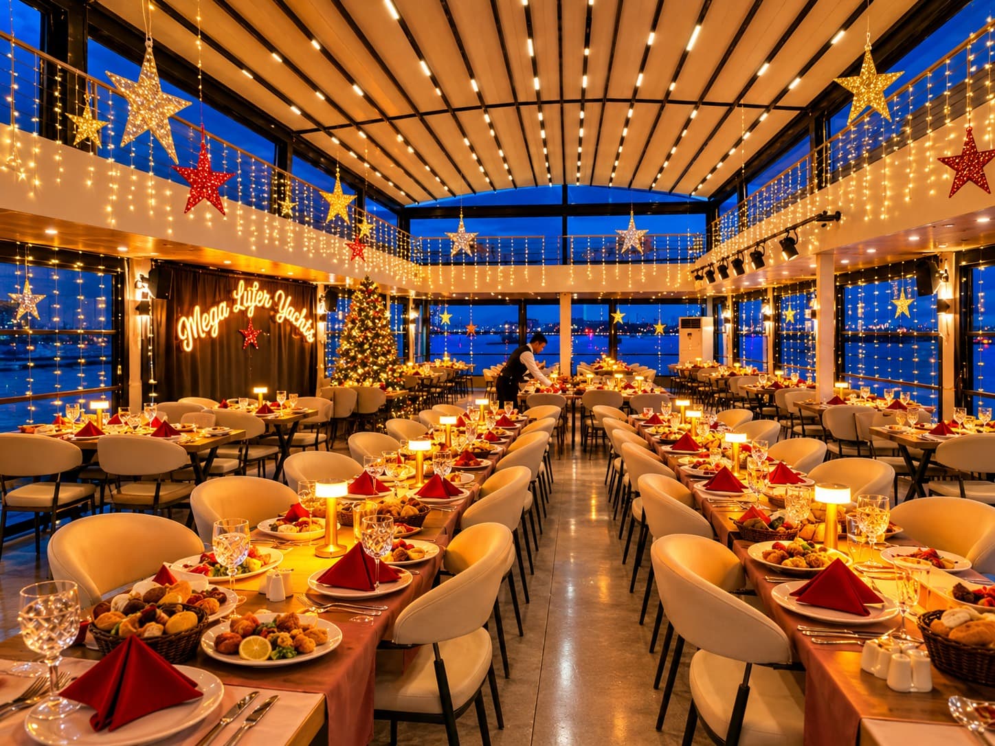 New Year's Eve Bosphorus Dinner Cruise and Show with Unlimited Soft Drinks and Meeting Point 4