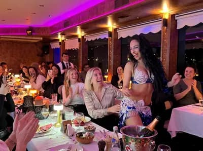 Bosphorus Dinner Cruise and Show with VIP Lounge VIP Menu, Unlimited Alcoholic Drink Meeting Point on Private Tables 2