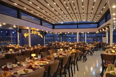 Bosphorus Dinner Cruise and Show with VIP Lounge, VIP Menu, Soft Drink and Meeting Point on Private Tables 1