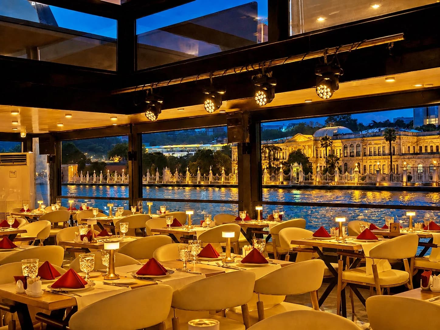 | Window-Side Table | Standard Menu with Unlimited Soft Drinks with Meeting Point - Istanbul experience