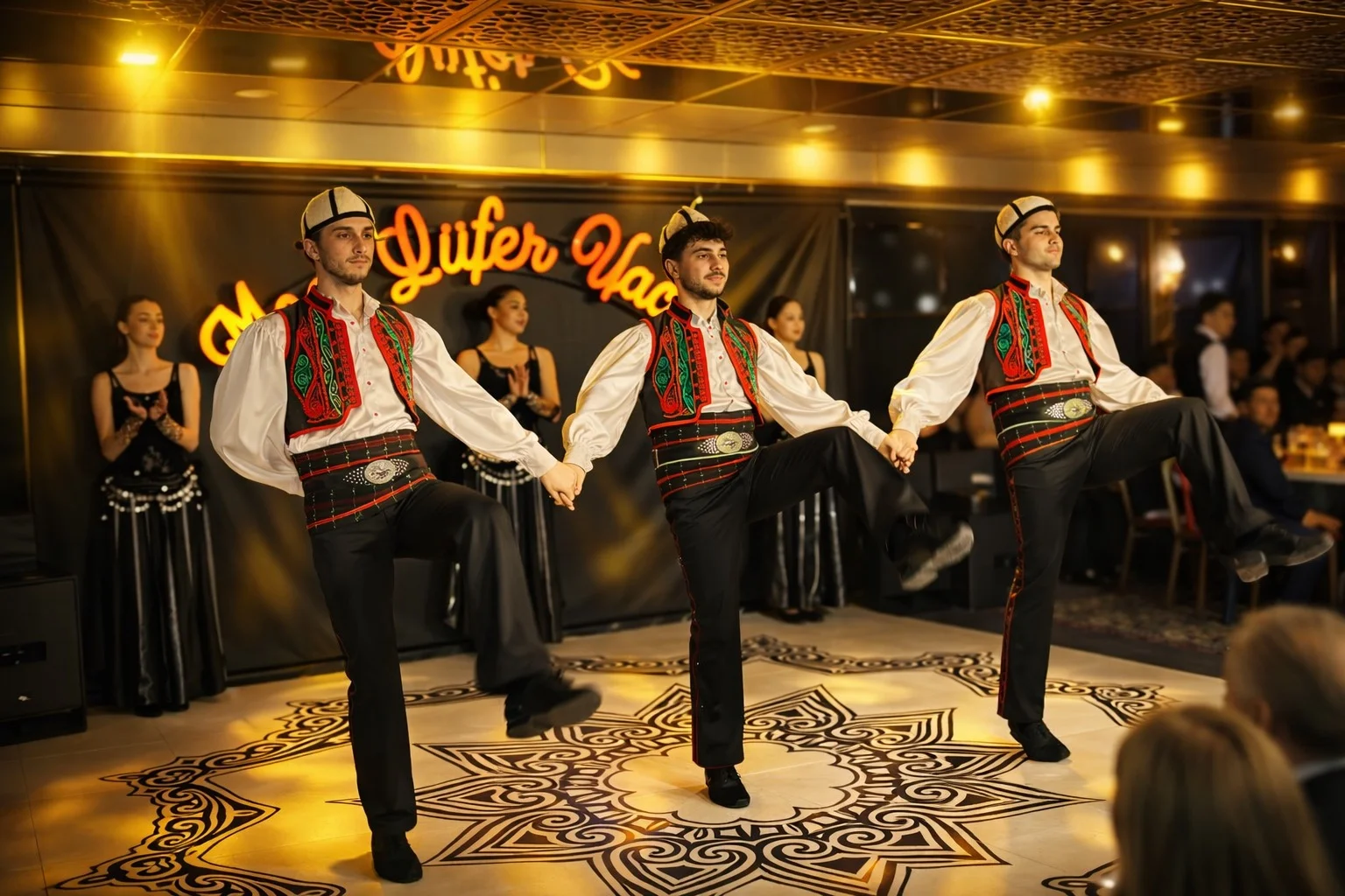 Bosphorus Dinner Cruise and Show with VIP Lounge, VIP Menu, Unlimited Alcohol & Transfer on Private Tables - Istanbul experience