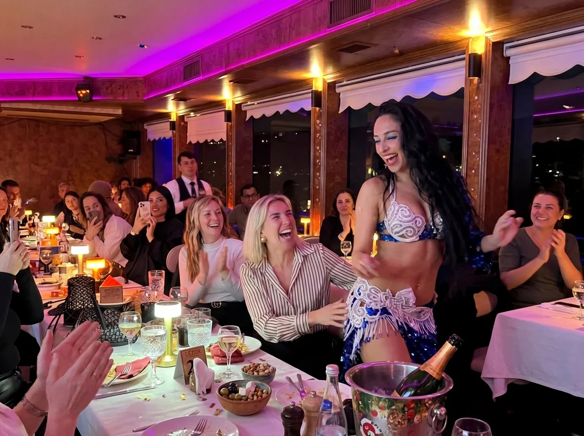 | Window-Side Table | VIP Lounge, VIP Menu, Unlimited Alcohol & Transfer on Private Tables - Istanbul experience